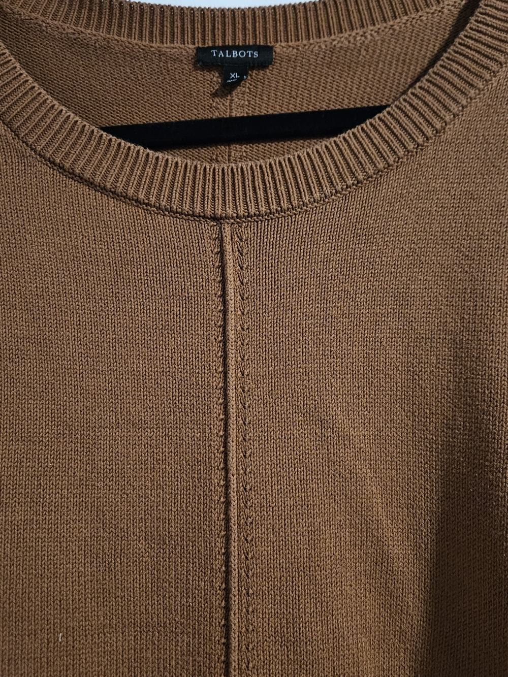 Talbots 100% Cotton Sweater –Size XL – Cozy Oversized Pullover - Picture 4 of 6